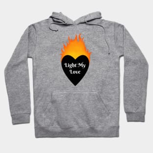 Light My Love // Black Hoodie